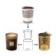 Bougie parfumée RECHARGE nouveau format 170gr Légende d'Orient