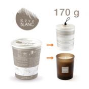 Bougie parfumée RECHARGE nouveau format 170gr Rêve Blanc