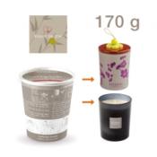 Bougie parfumée RECHARGE nouveau format 170gr Esprit de Thé