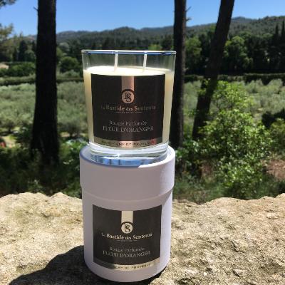 Bougie Parfumée 240gr Fleur d'Oranger