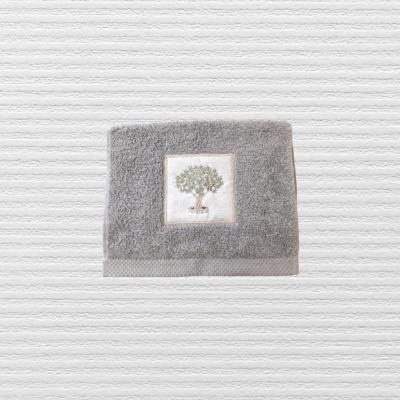 Serviette Invitée Gris Perle Olivier