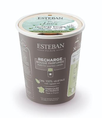 Bougie parfumée RECHARGE 180gr Pur Lin