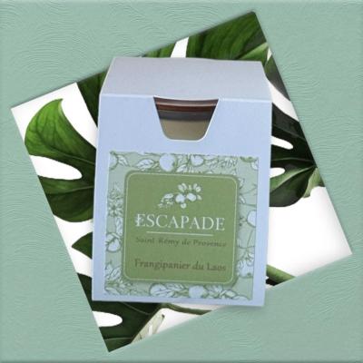 ESCAPADE Bougie Parfumée 170gr FRANGIPANIER DU LAOS