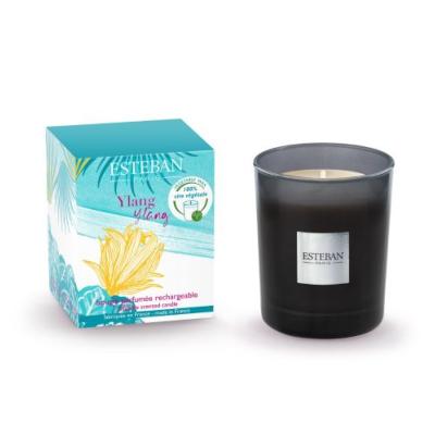 Bougie parfumée rechargeable 180gr Ylang-Ylang