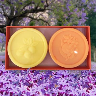 Coffret 2 savons Citron et Fleur d'Oranger
