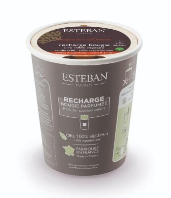 Bougie parfumée RECHARGE nouveau format 170gr Légende d'Orient