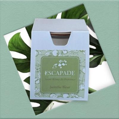 ESCAPADE Bougie Parfumée 170gr JACINTHE BLEUE