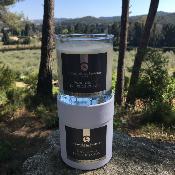 Bougie parfumée 240gr Fleur de Coton