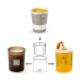 Bougie parfumée RECHARGE nouveau format 170gr Ambre