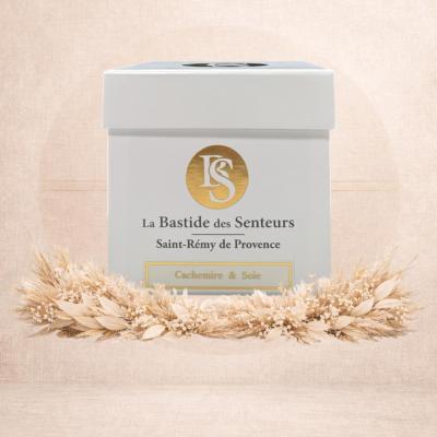 Bougie Parfumée 200gr Cachemire et Soie