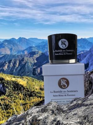 Bougie Parfumée 200gr Massif des Alpilles