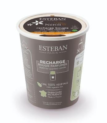 Bougie parfumée RECHARGE nouveau format 180gr Néroli