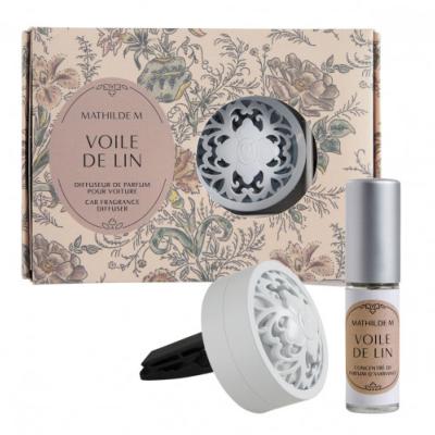 Diffuseur de Parfum pour Voiture Voile de Lin