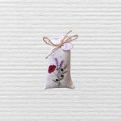 Sachet de Lavande PS Lavande/Olive/Coquelicot Blanc