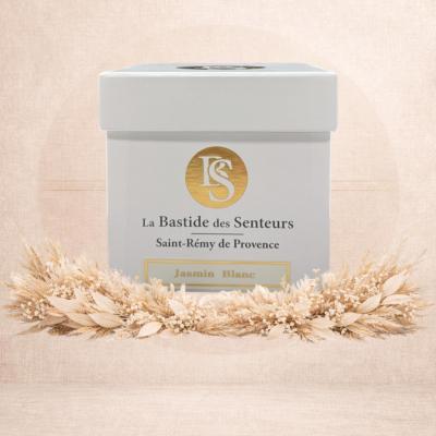 Bougie Parfumée 200gr Jasmin Blanc