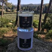 Bougie Parfumée 240gr Cèdre - Rose
