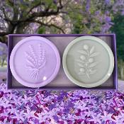 Coffret 2 savons Lavande et Fleurs d'Olivier