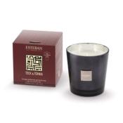Bougie parfumée 450gr Teck et Tonka