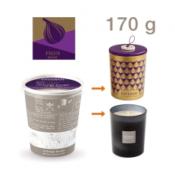 Bougie parfumée RECHARGE nouveau format 170gr Figue Noire