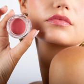 Baume à Lèvres teinté & Fard à joues hydratant 02 - Bois de Rose