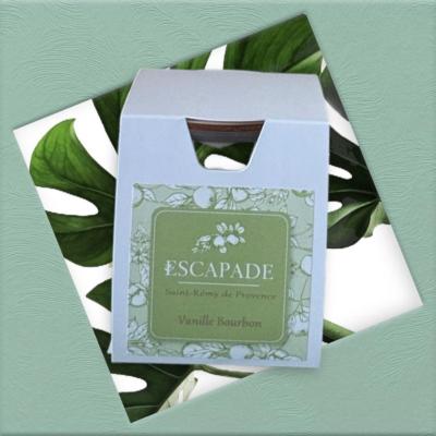 ESCAPADE Bougie Parfumée 170gr VANILLE BOURBON