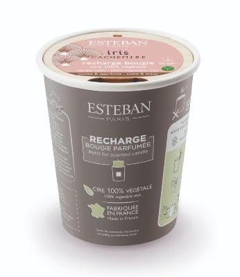 Bougie parfumée RECHARGE 180gr Iris et Cachemire