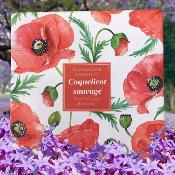 Savon + Porte-Savon Coquelicot Sauvage