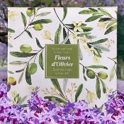 Savon + Porte-Savon Fleurs d'Olivier