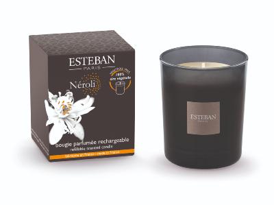 Bougie parfumée rechargeable 180gr Néroli