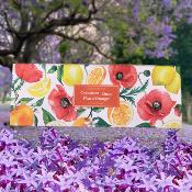 Coffret 3 savons Coquelicot, Citron et Fleur d'Oranger